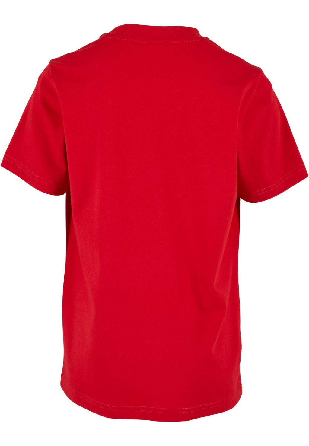 T-shirt enfant coton bio BY186 rouge - vue de dos