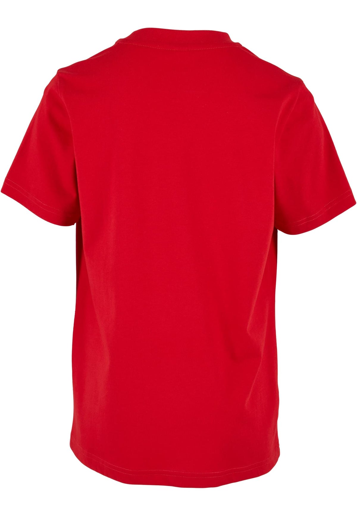 T-shirt enfant coton bio BY186 rouge - vue de dos