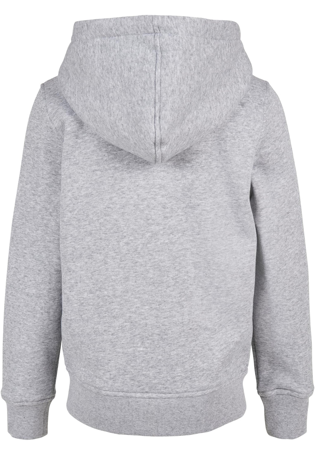 Sweat zippe enfant bio BY188 gris chine - vue de dos
