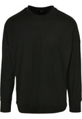 Manches longues oversize BY198 noir - vue de face