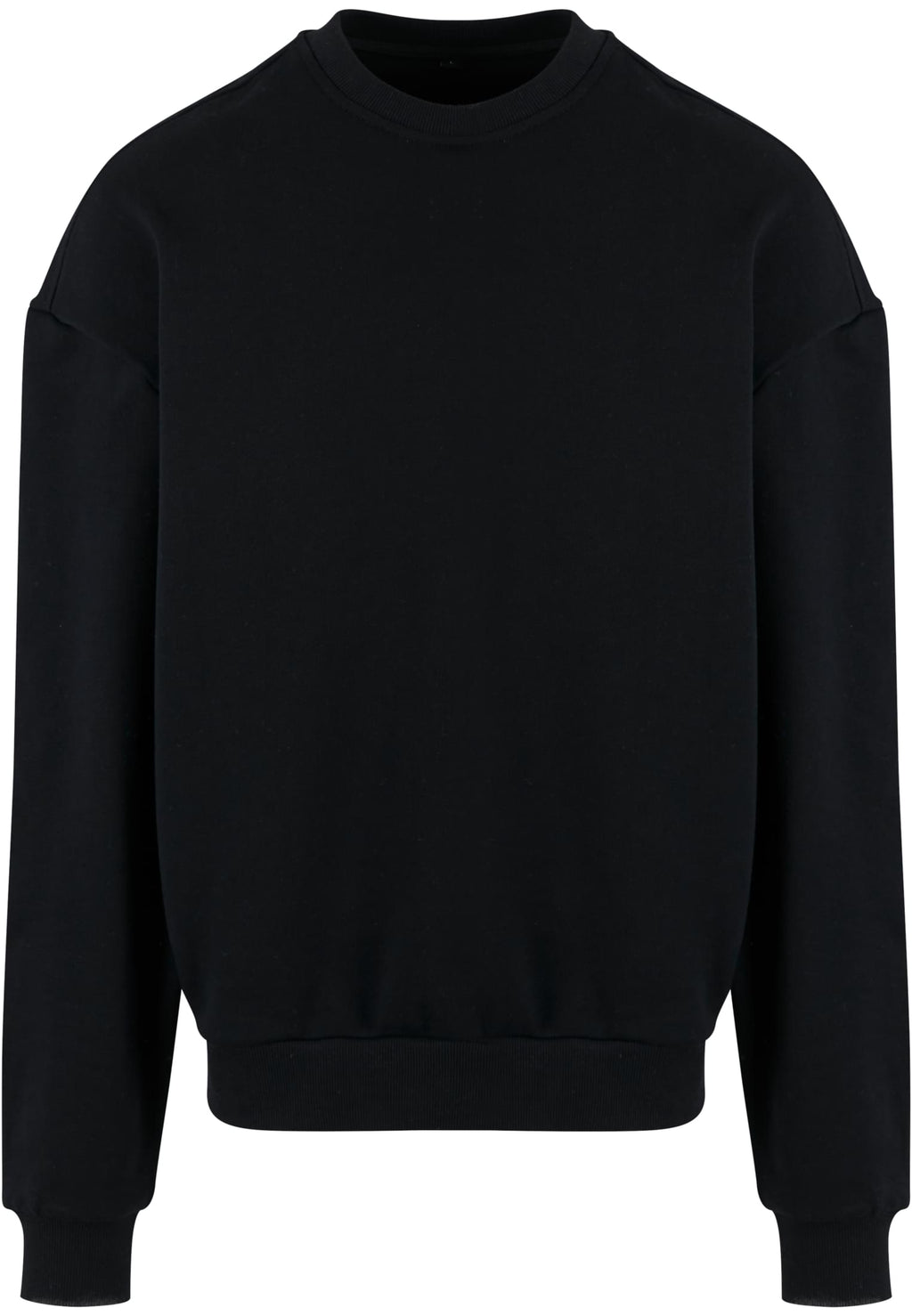 Sweat ultra lourd BY205 noir - vue de face