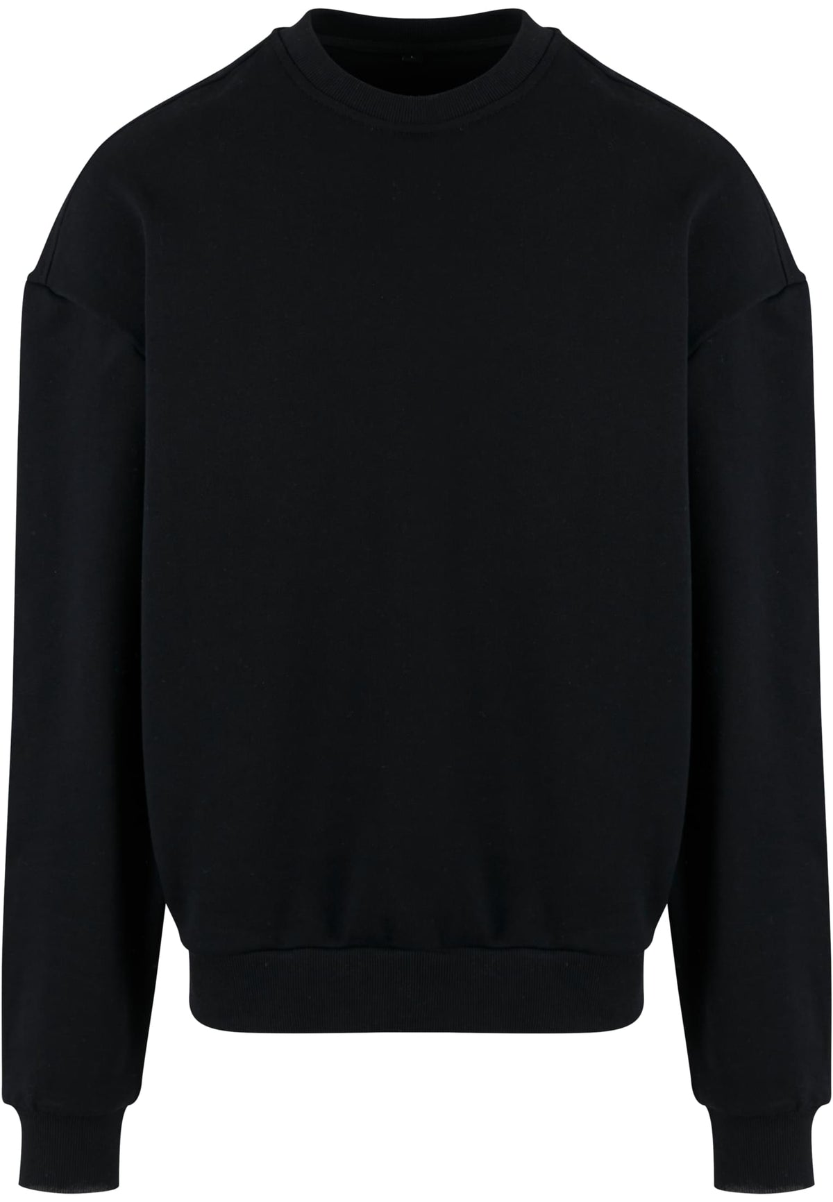 Sweat ultra lourd BY205 noir - vue de face