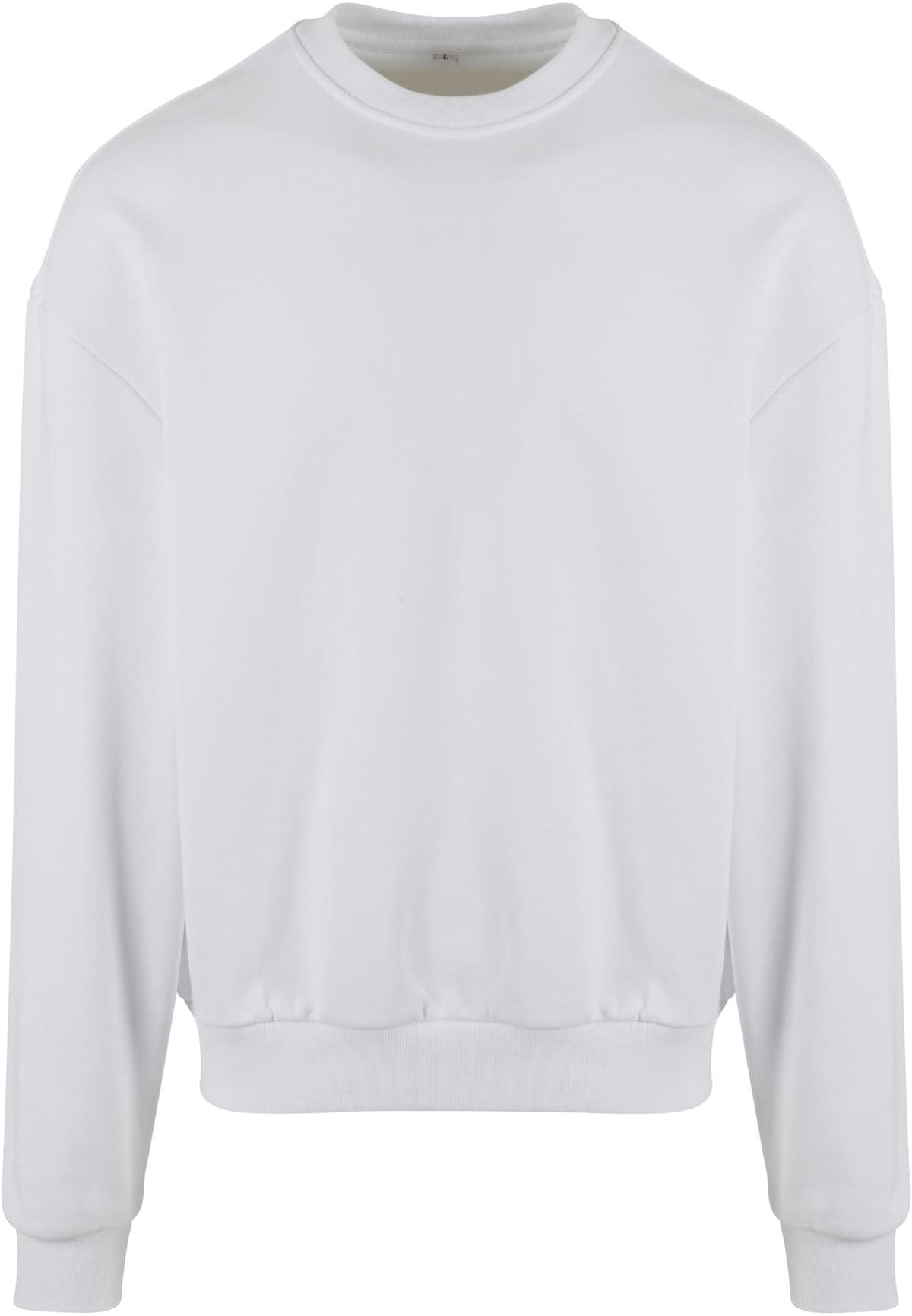 Sweat ultra lourd BY205 blanc - vue de face