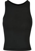 Débardeur femme dos nageur MF208 noir - vue de face