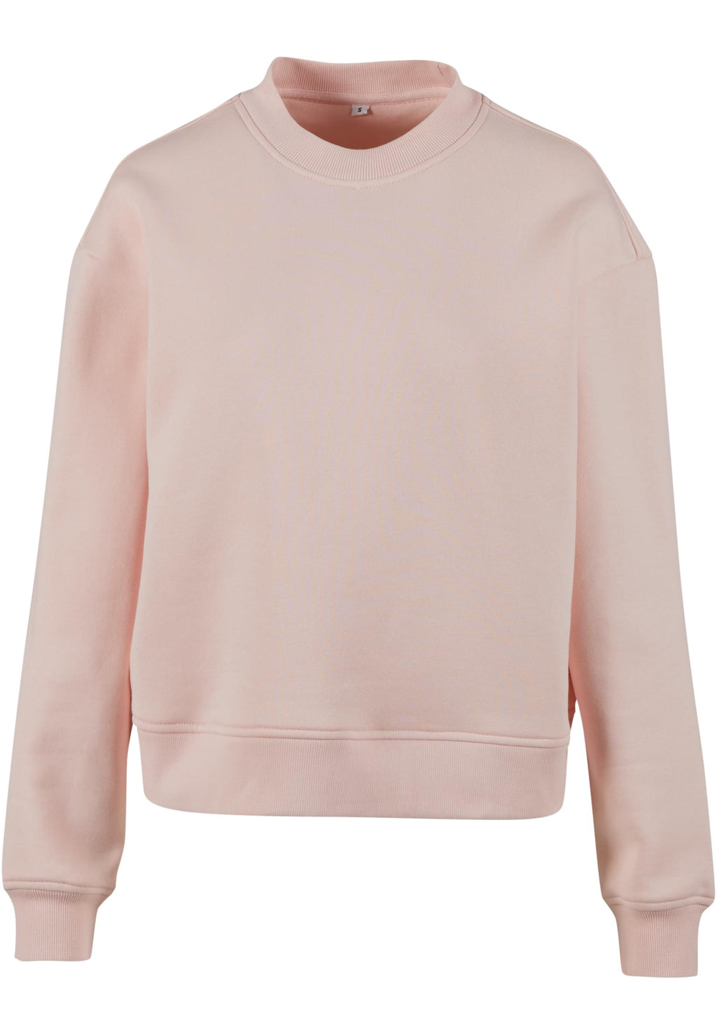 Sweat col rond femme oversize MF212 rose - vue de face
