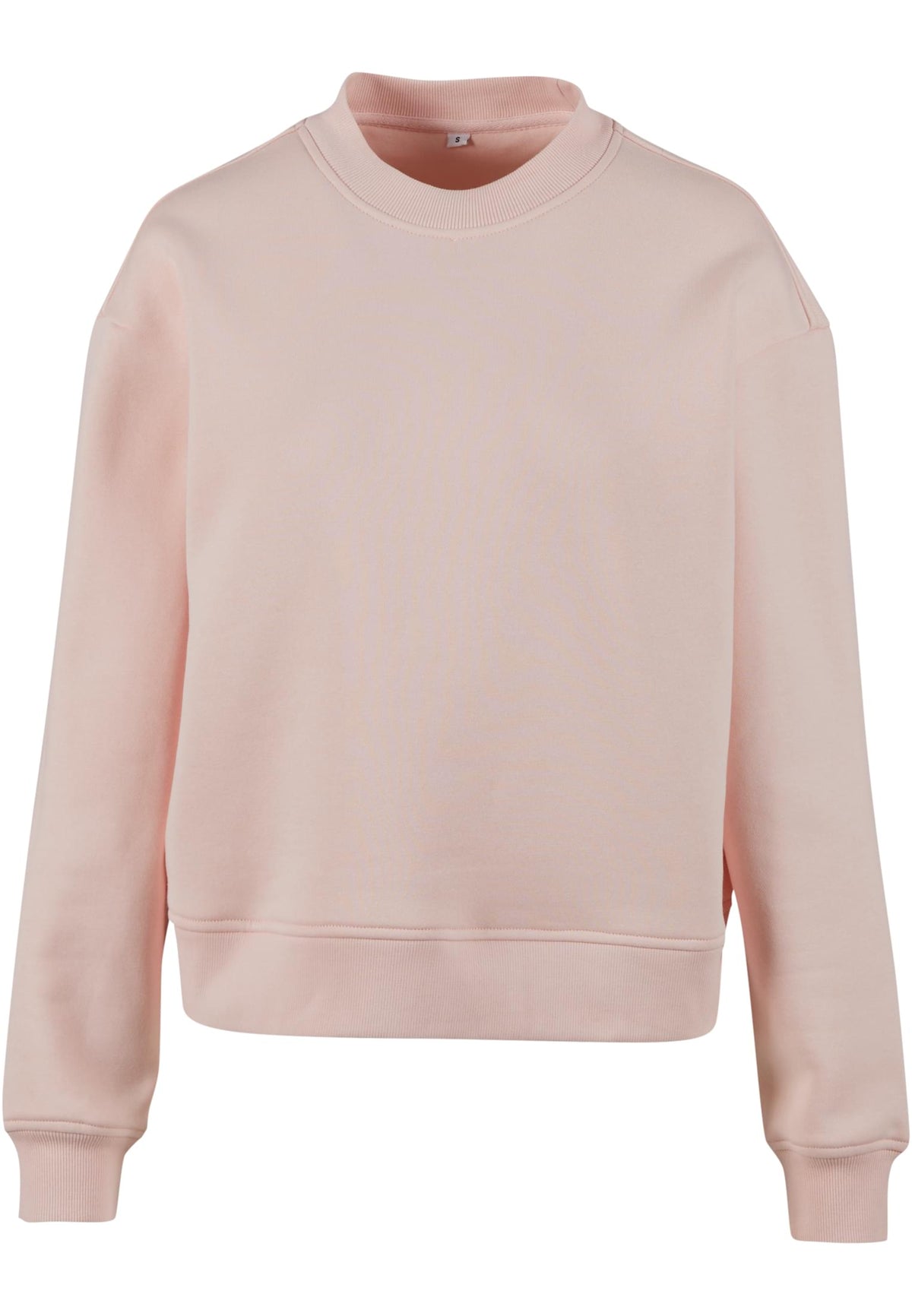 Sweat col rond femme oversize MF212 rose - vue de face
