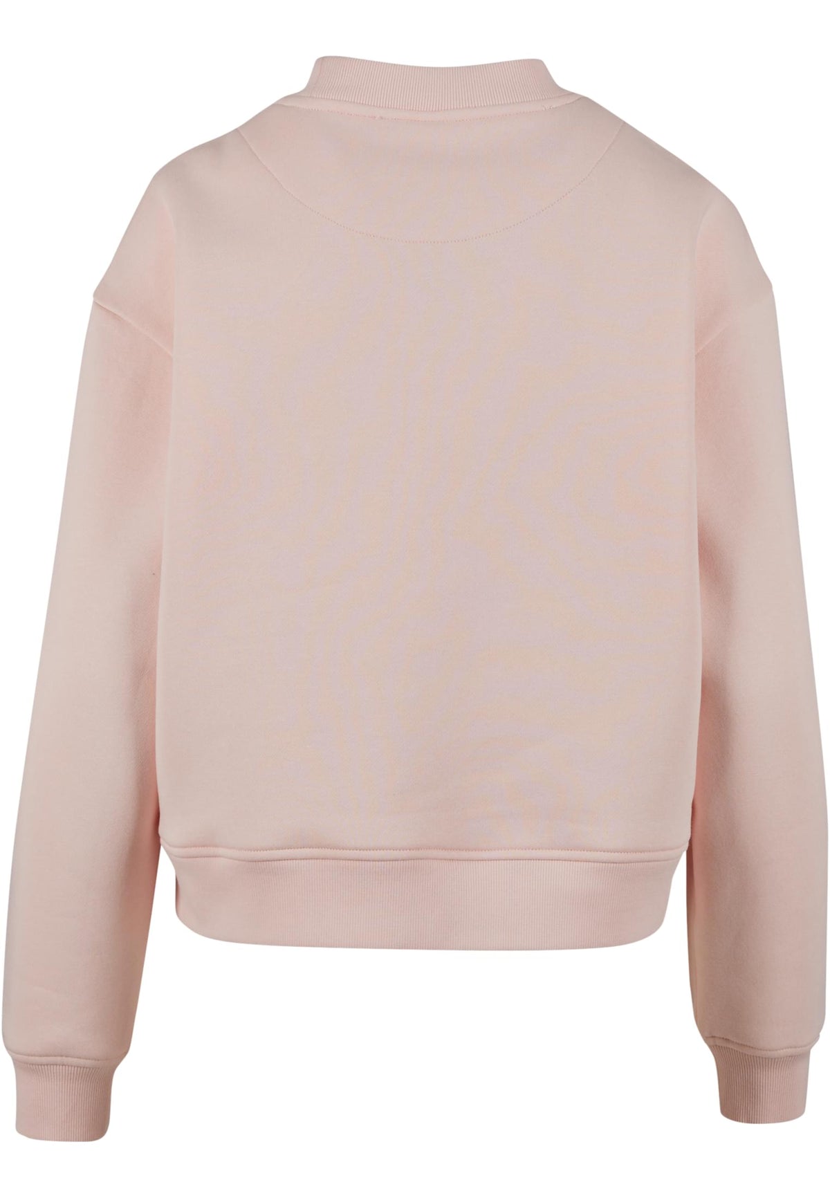 Sweat col rond femme oversize MF212 rose - vue de dos
