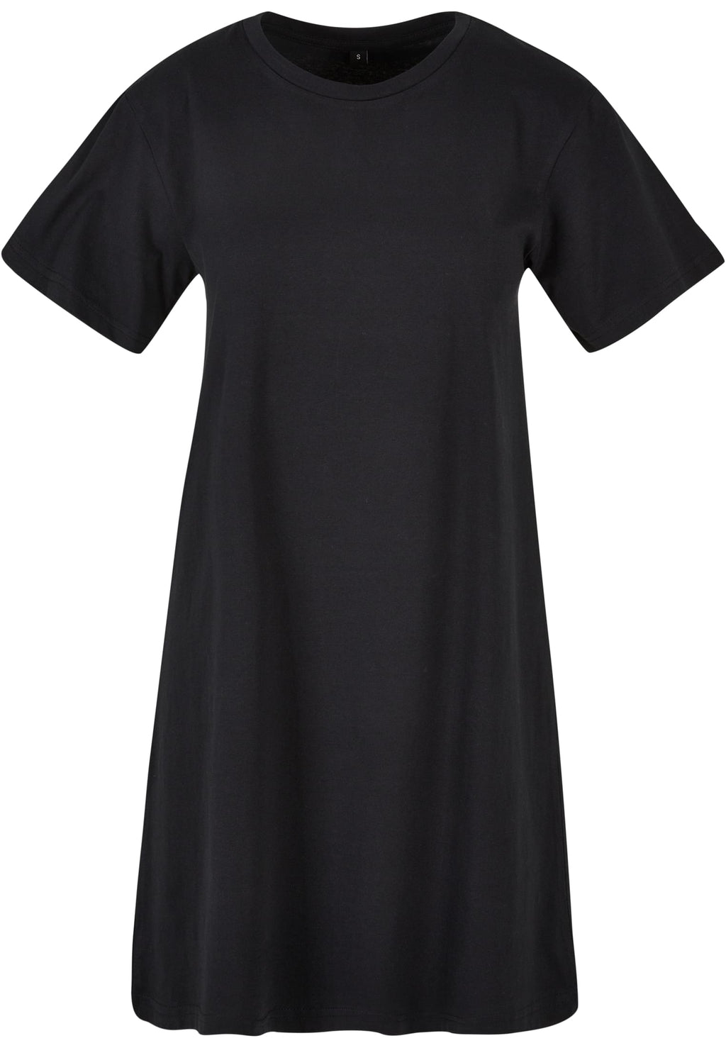 Robe t-shirt femme MF214 noir - vue de face
