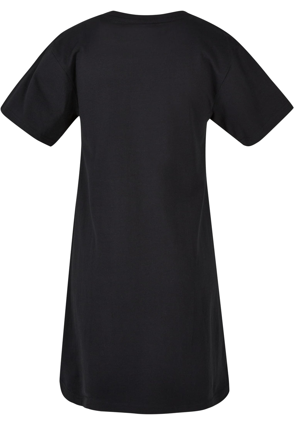 Robe t-shirt femme MF214 noir - vue de dos