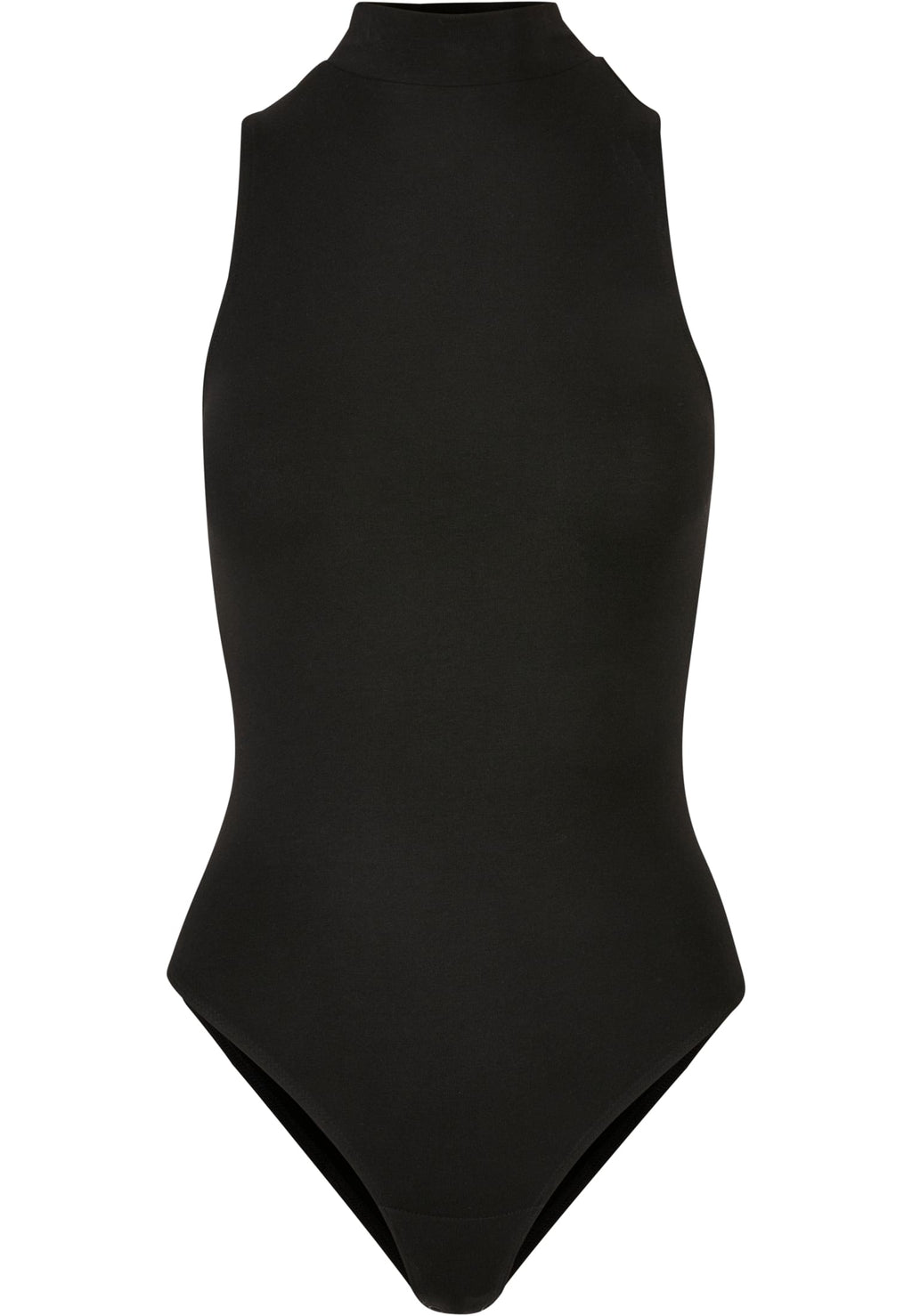 Body femme col roulé MF235 noir - vue de face