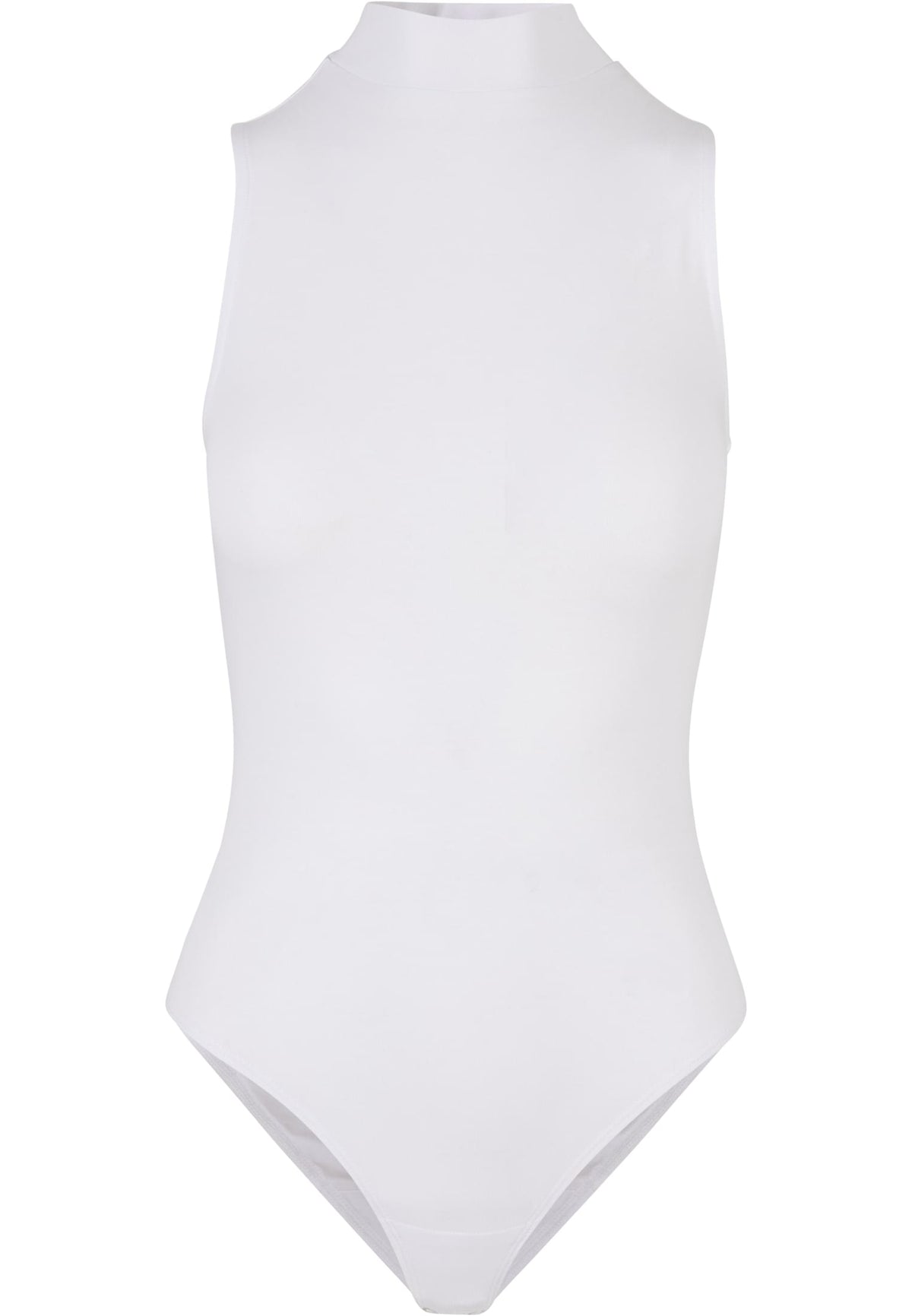Body femme col roulé MF235 blanc - vue de face