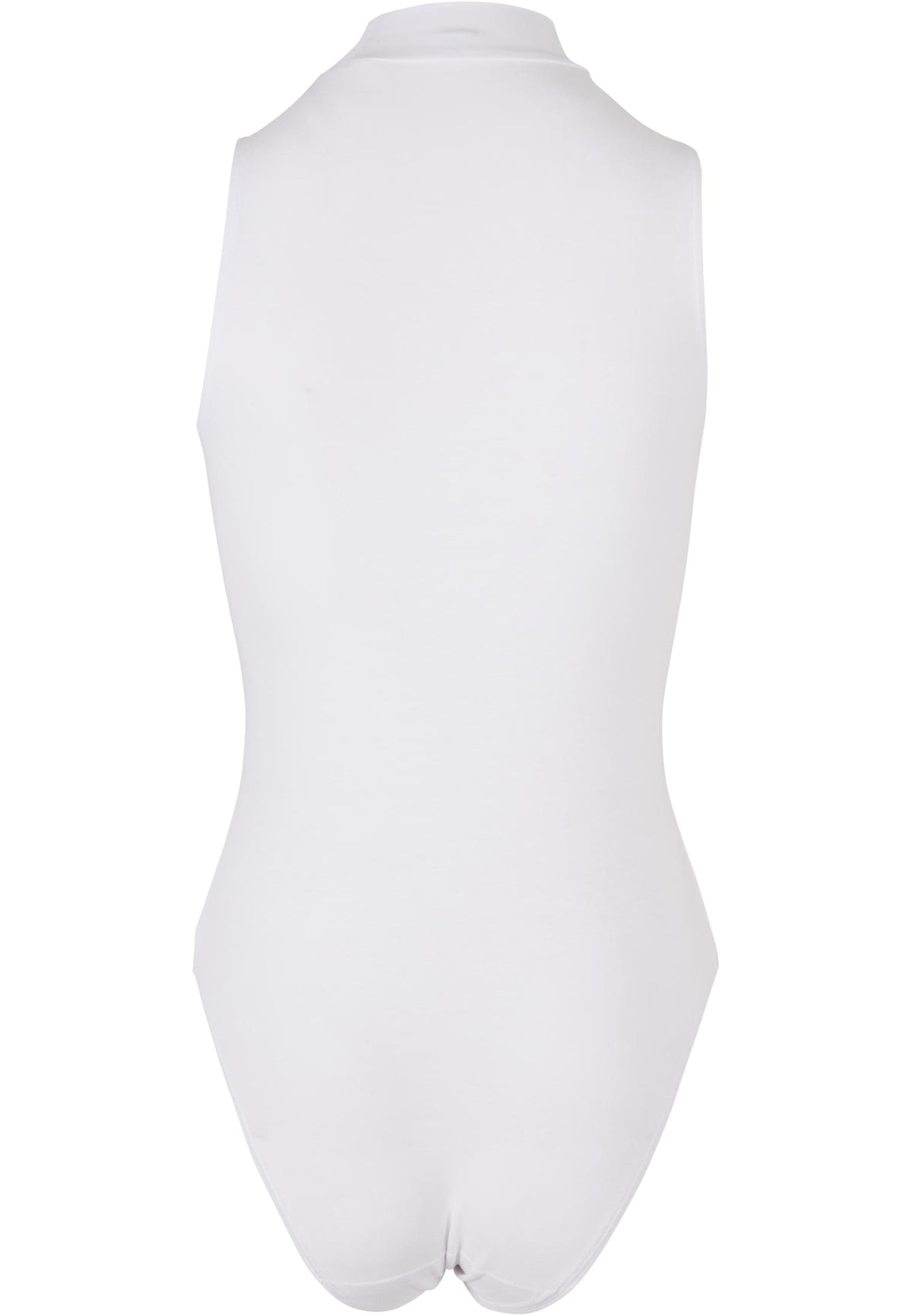 Body femme col roulé MF235 blanc - vue de dos