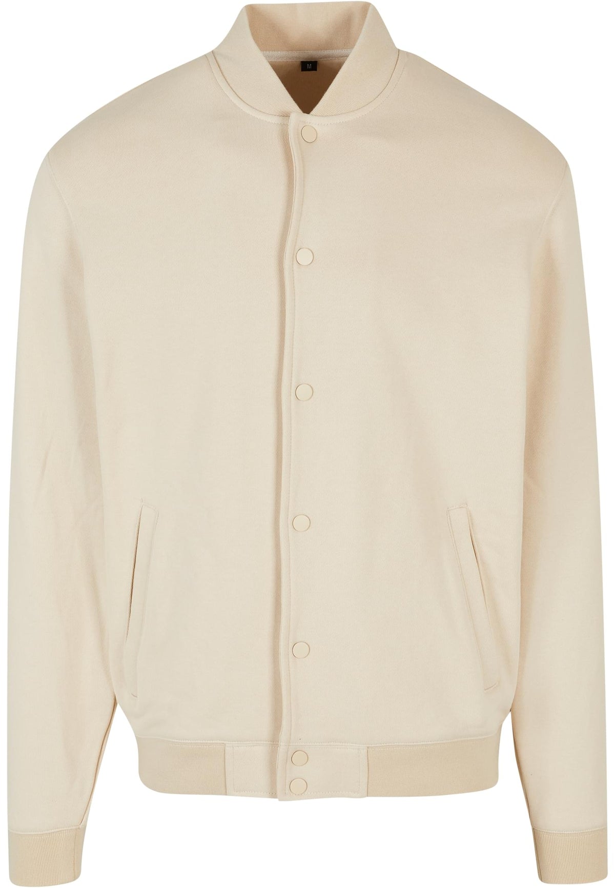 Veste college coton lourd BY242 sable - vue de face