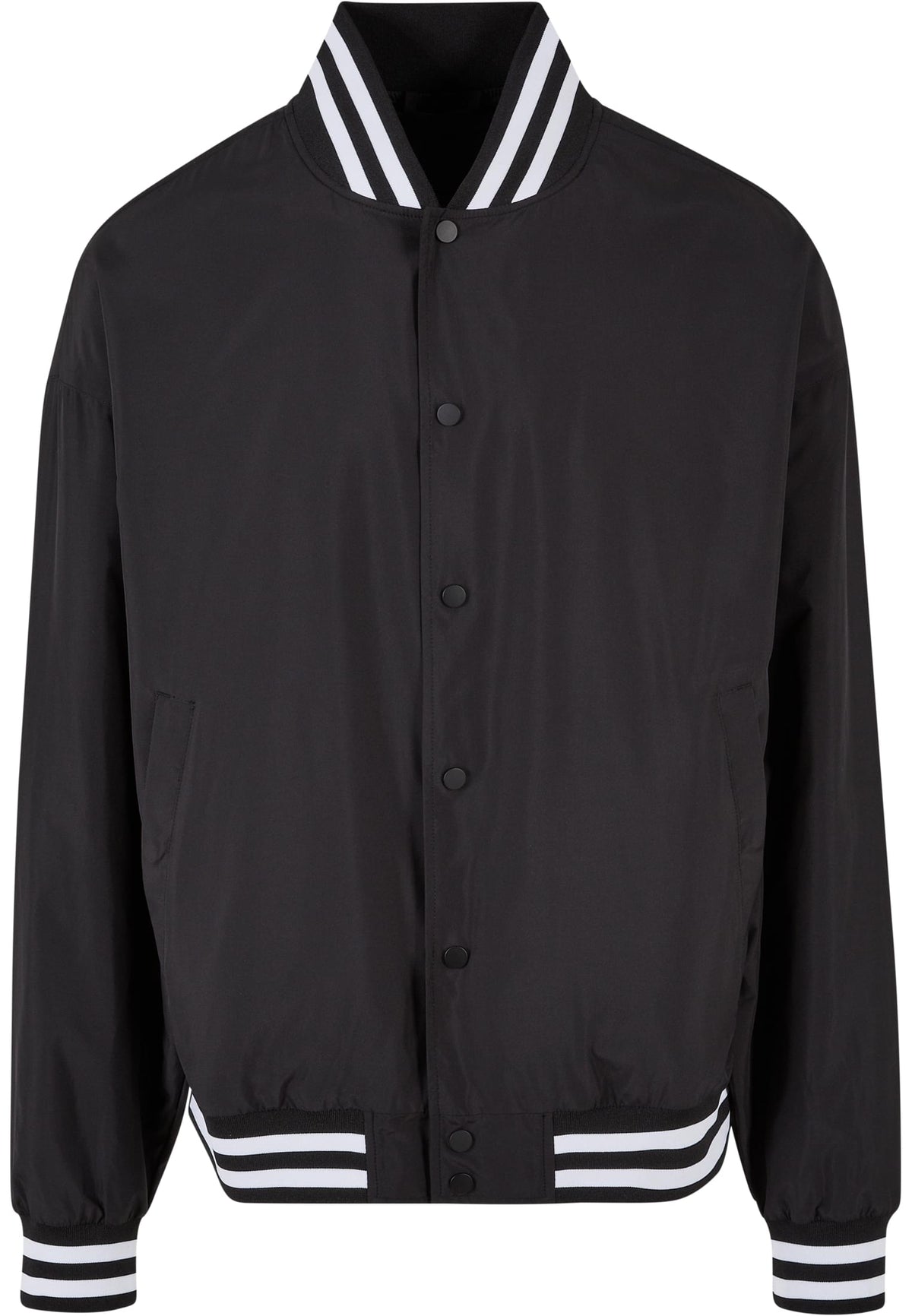 Veste college legere BY259 noir - vue de face