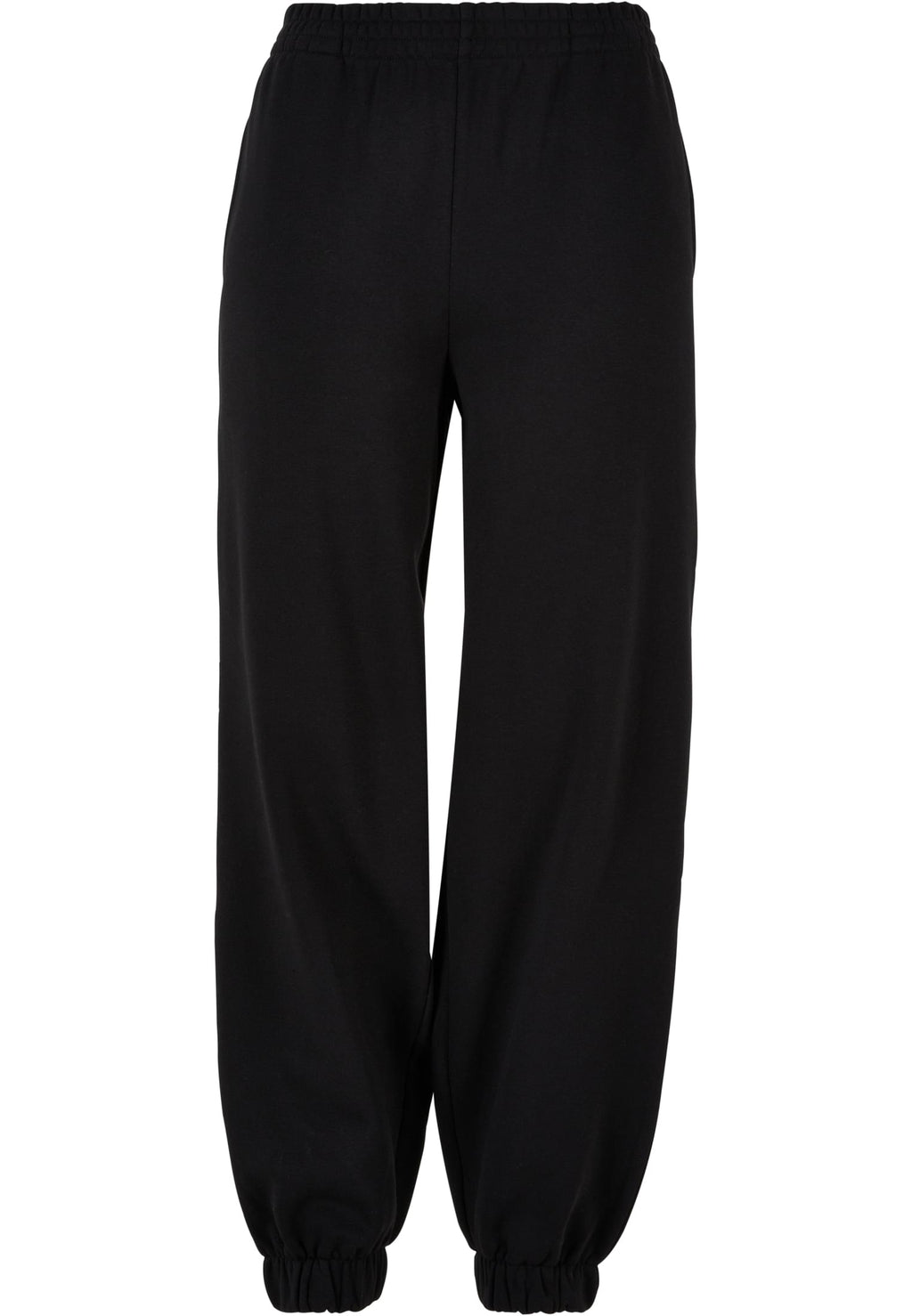 Jogging femme taille haute MF265 noir - vue de face