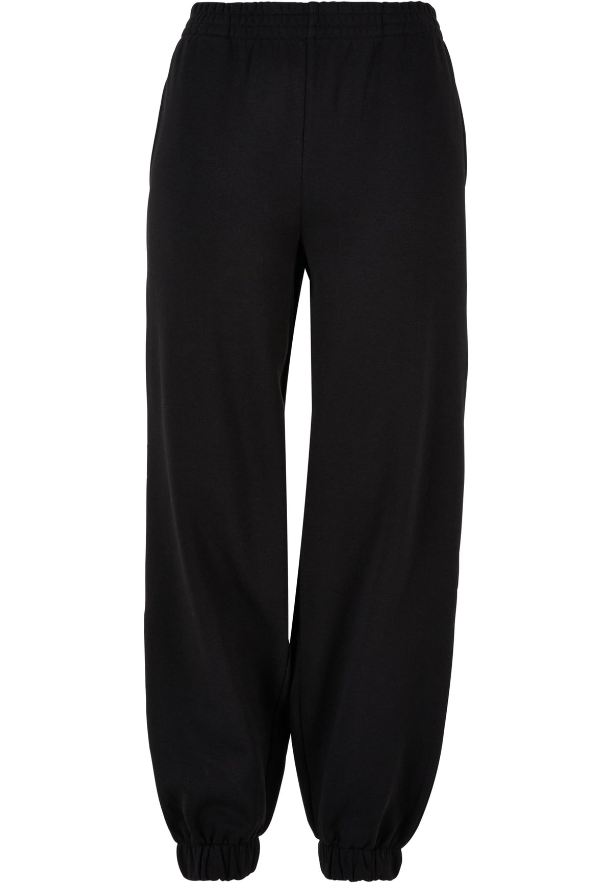 Jogging femme taille haute MF265 noir - vue de face