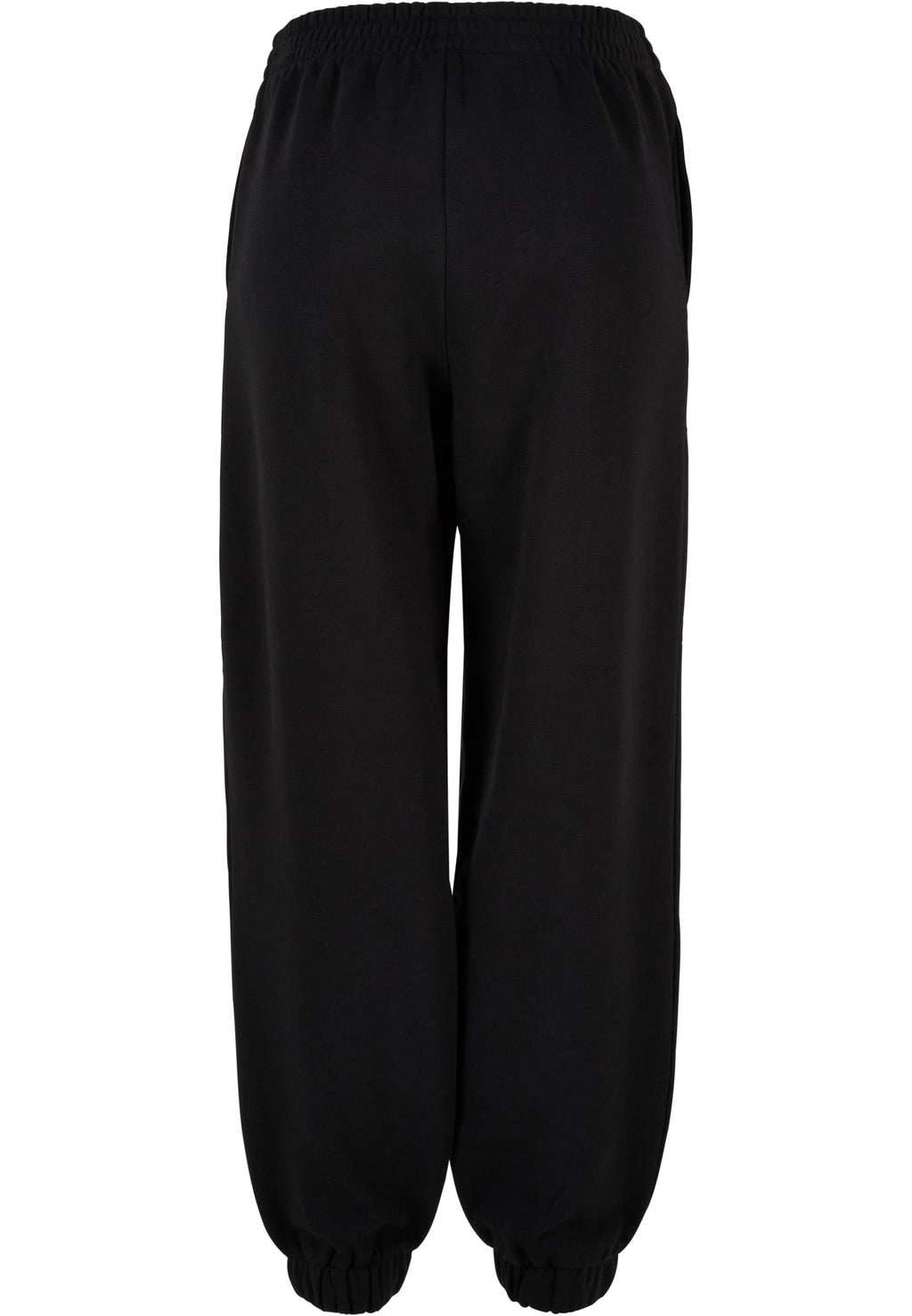 Jogging femme taille haute MF265 noir - vue de dos
