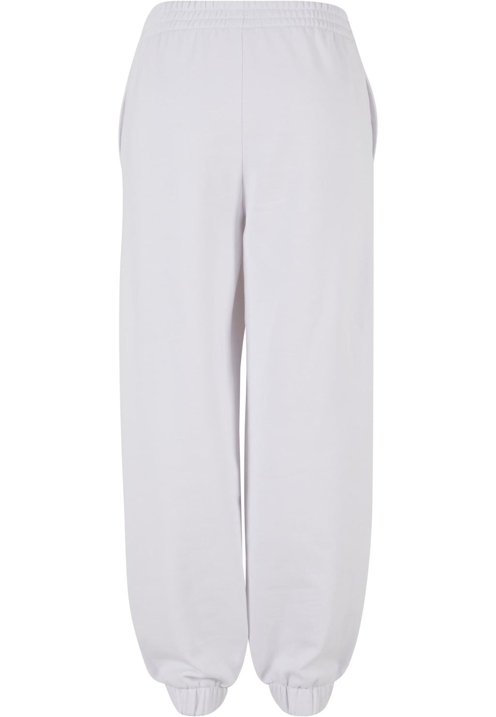 Jogging femme taille haute MF265 blanc - vue de dos