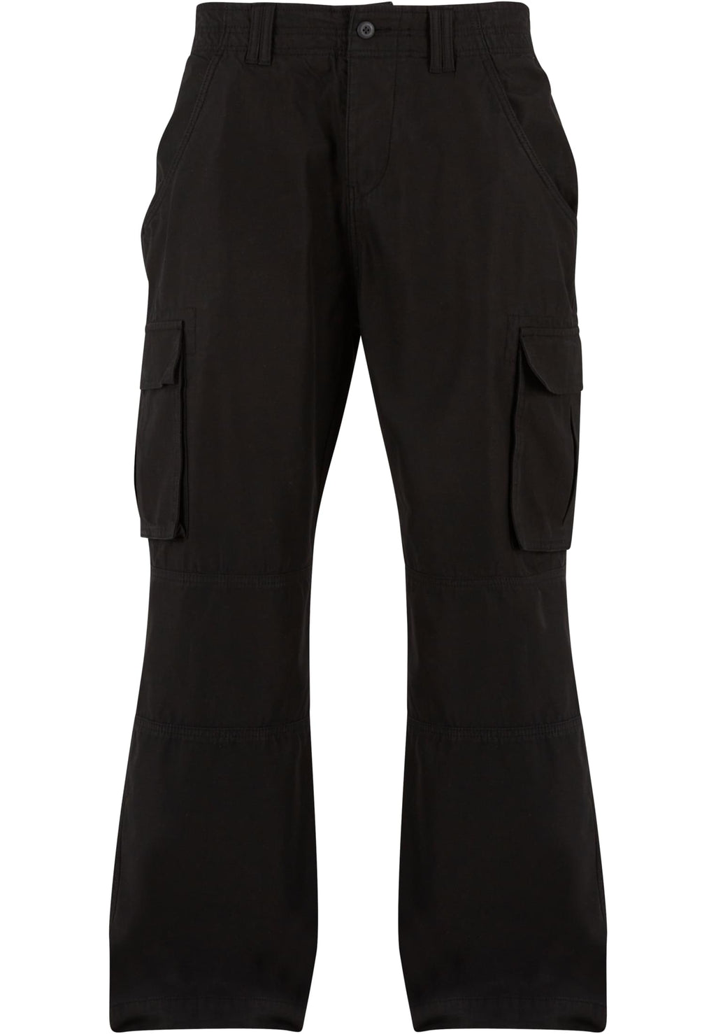 Pantalon cargo BY274 noir - vue de face
