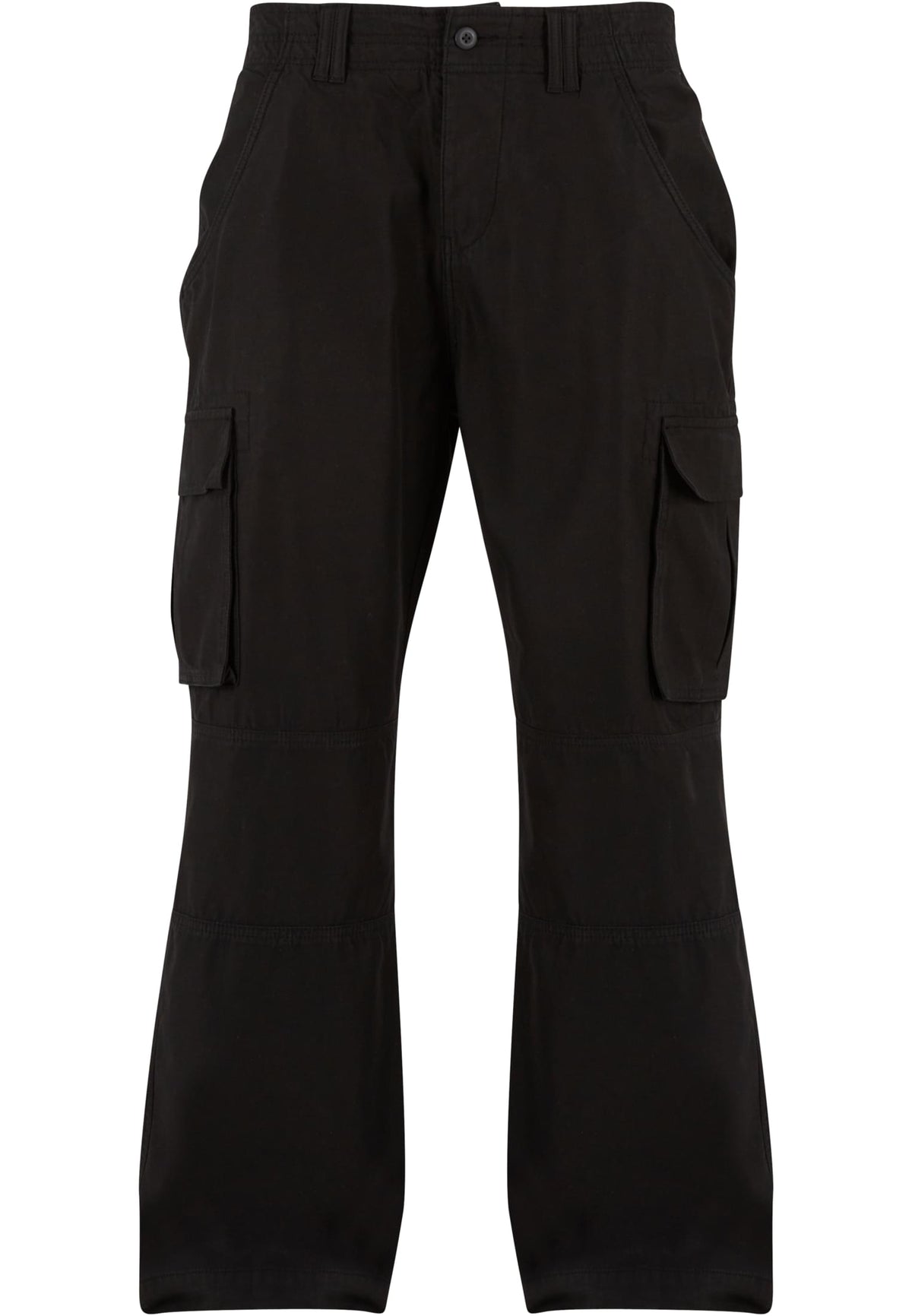 Pantalon cargo BY274 noir - vue de face
