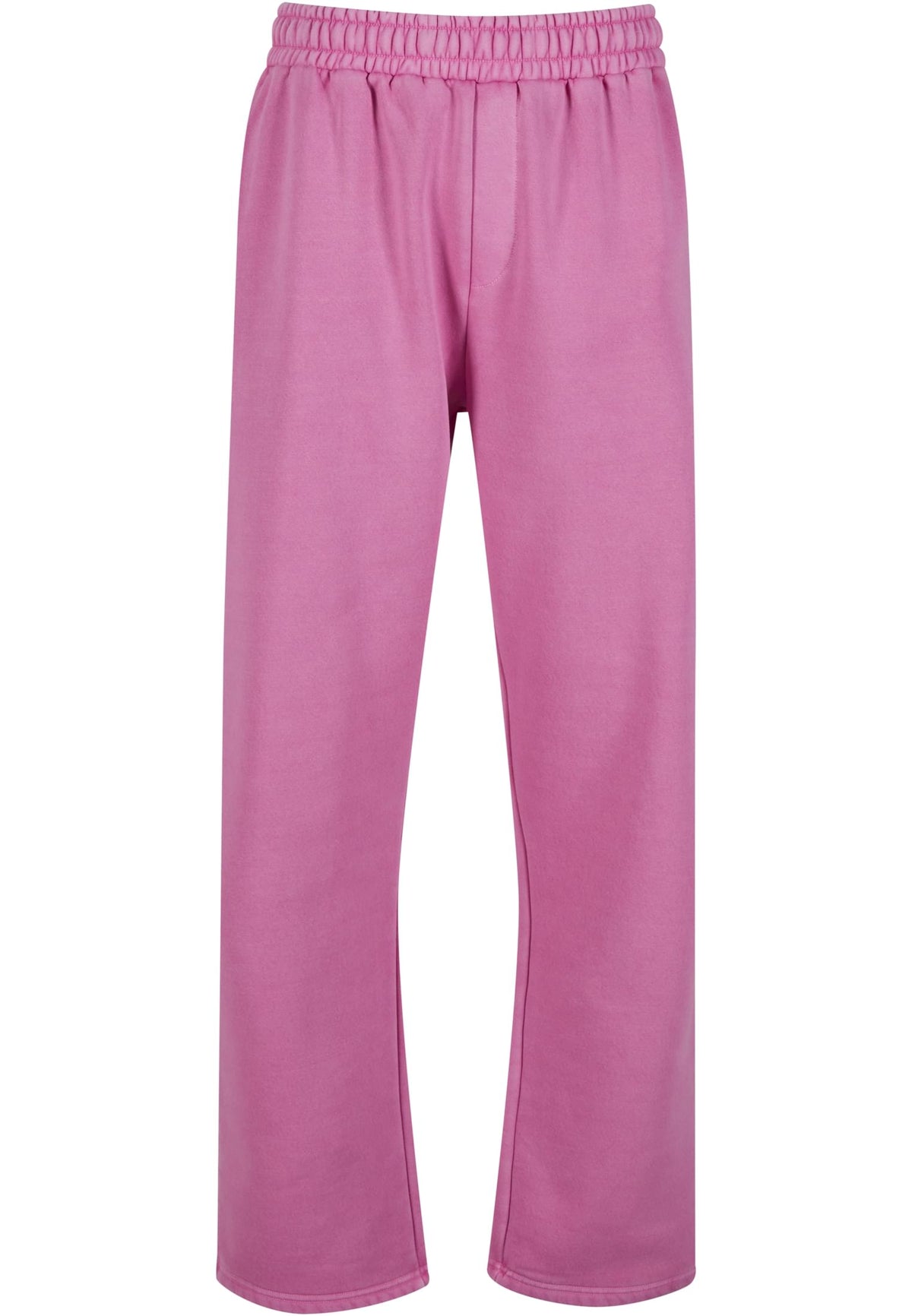 Jogging vintage lourd BY296 rose - vue de face