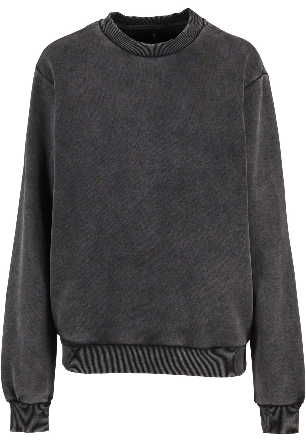 Sweat col rond femme vintage MF301 gris magnet - vue de face