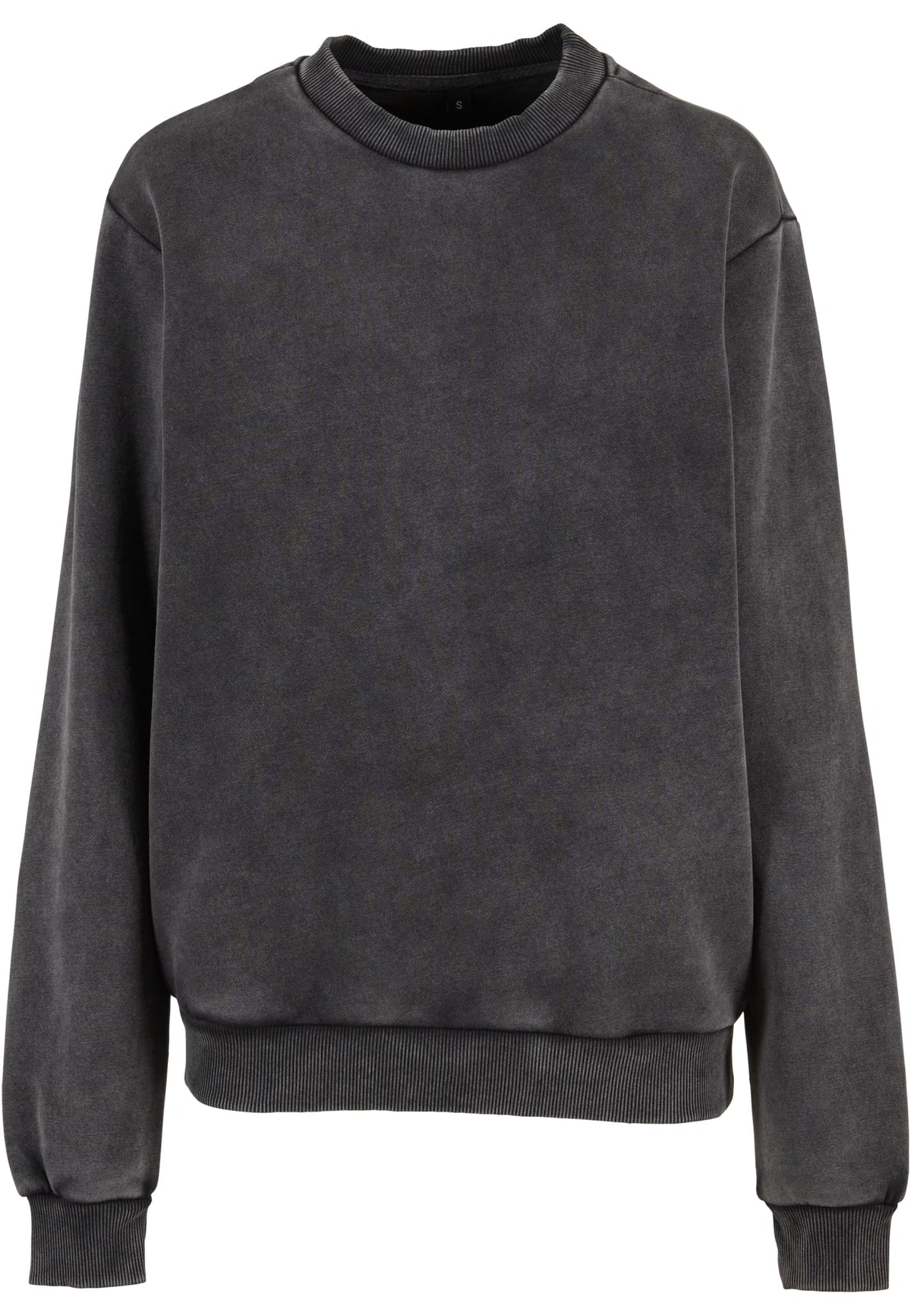 Sweat col rond femme vintage MF301 gris magnet - vue de face