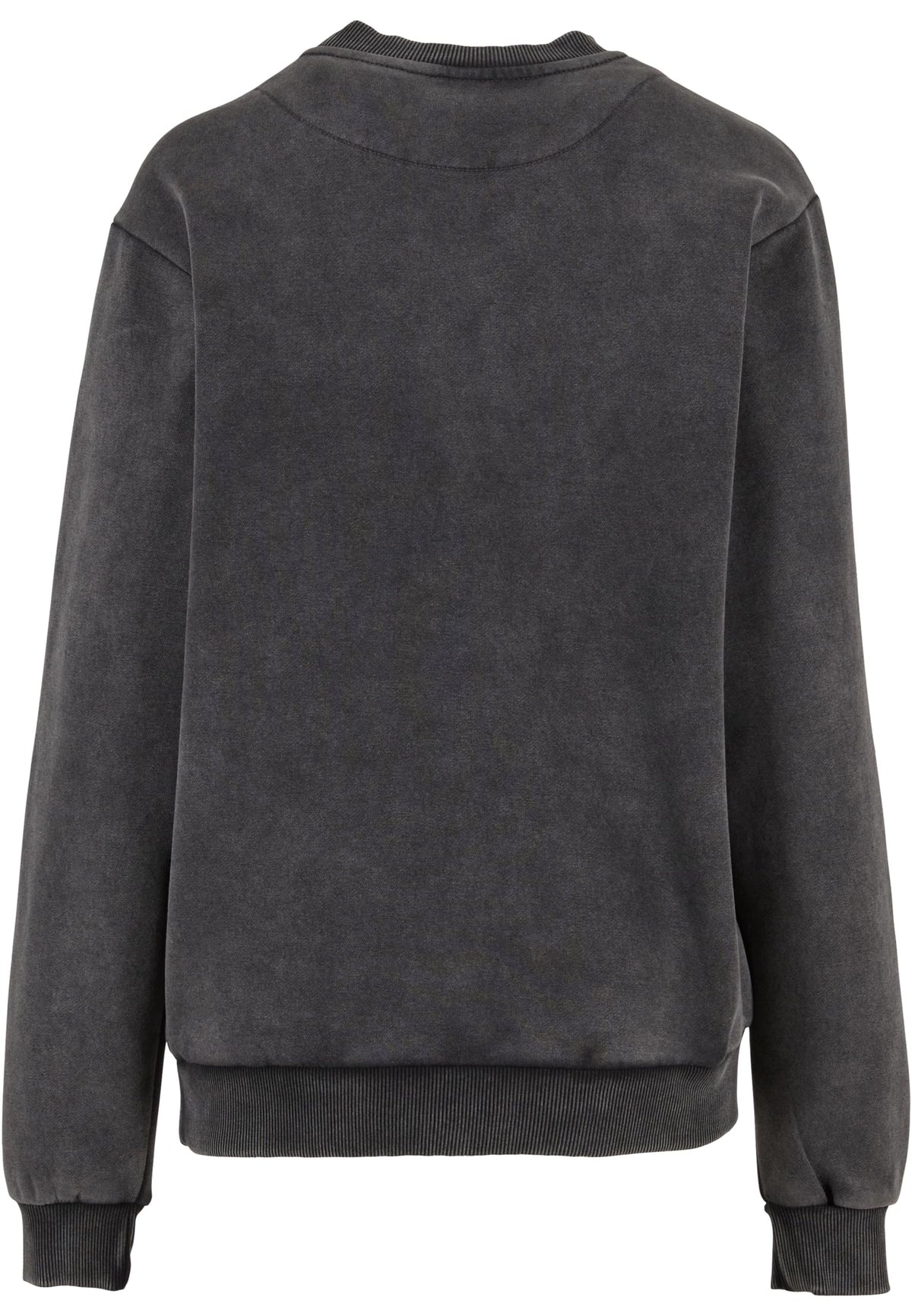 Sweat col rond femme vintage MF301 gris magnet - vue de dos