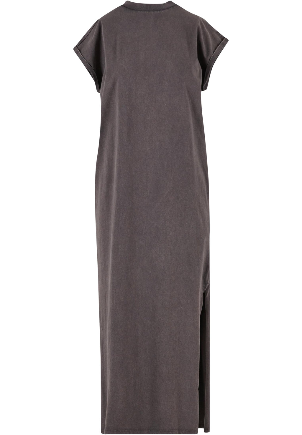 Robe longue femme vintage MF303 gris magnet - vue de face