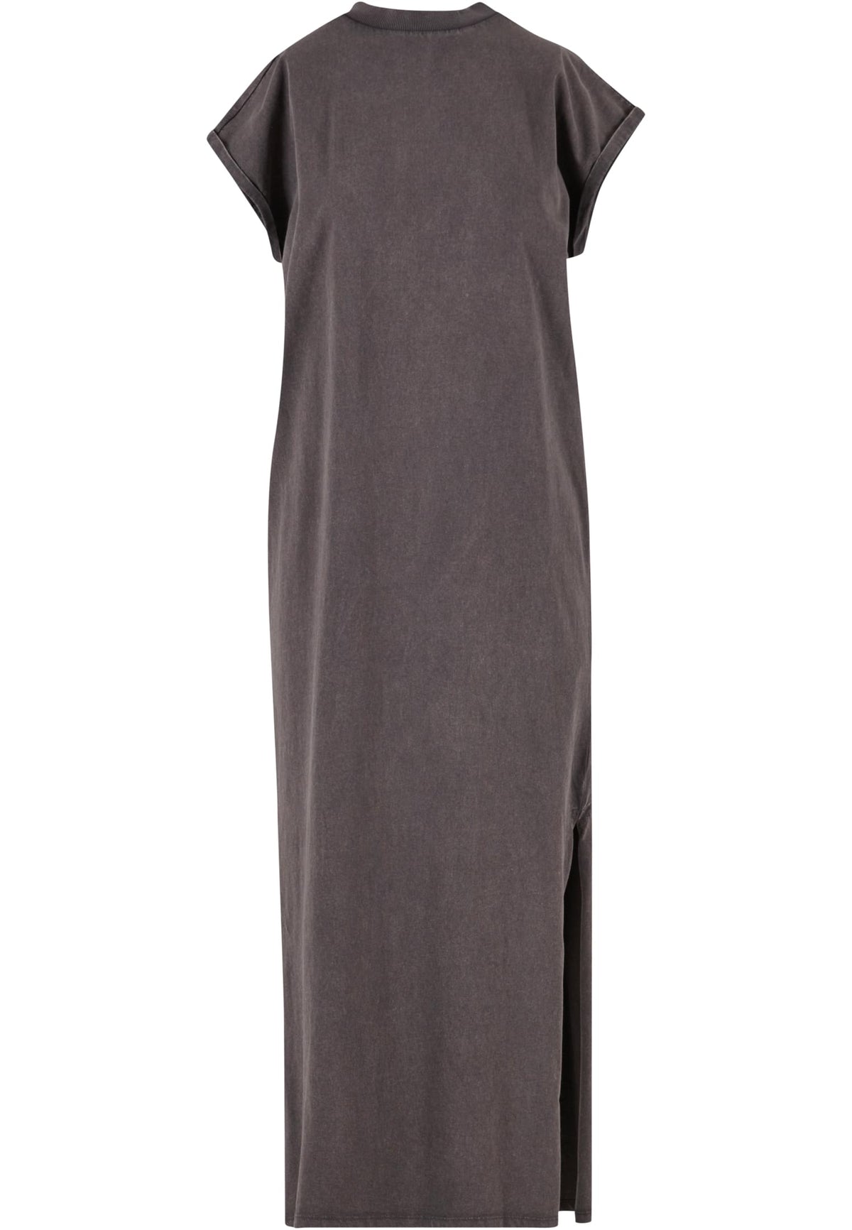 Robe longue femme vintage MF303 gris magnet - vue de face