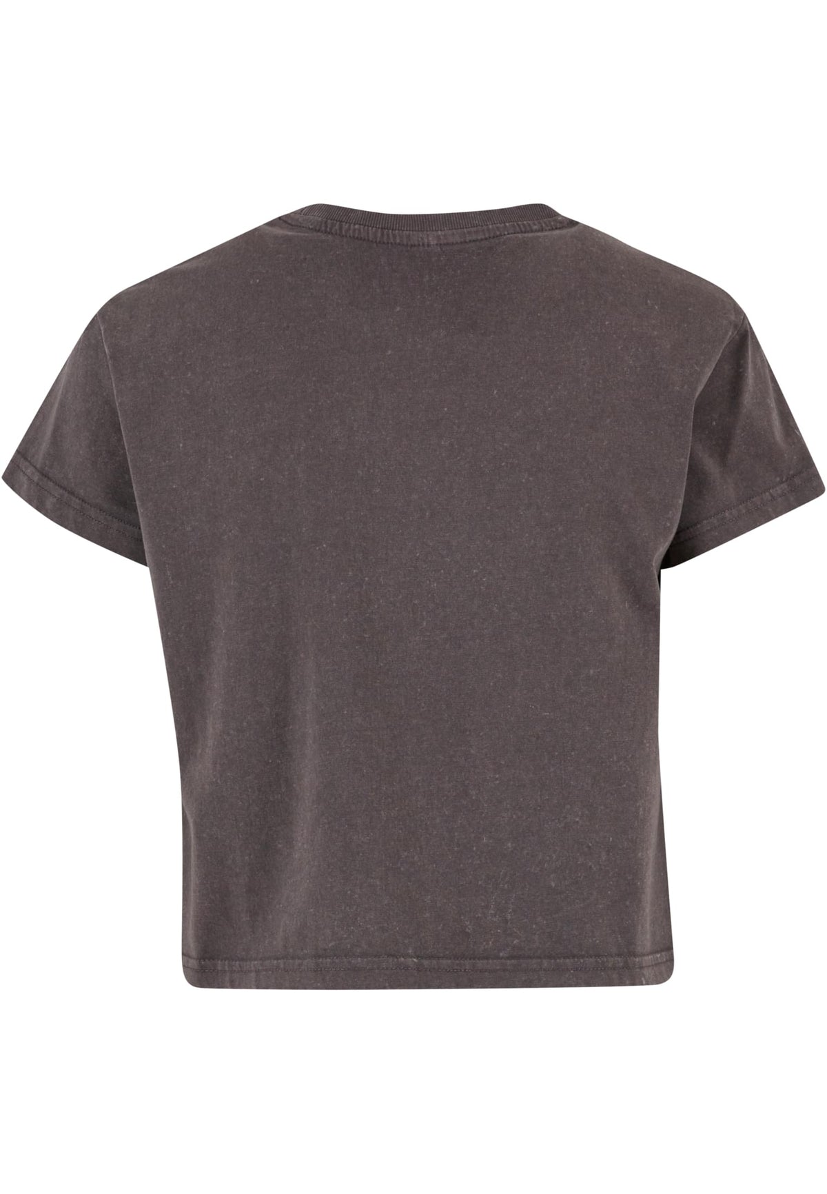 T-shirt femme court vintage MF305 gris magnet - vue de dos