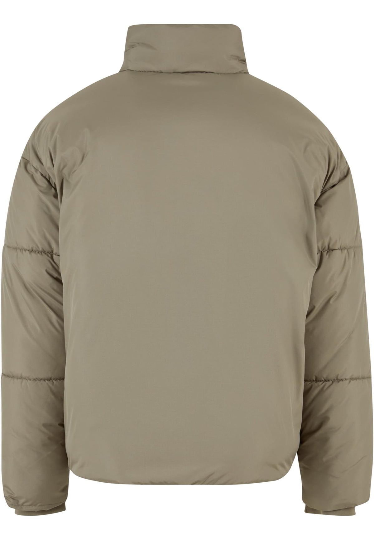 Doudoune oversize BY309 olive pale - vue de dos