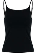 Top court femme MF314 noir - vue de face