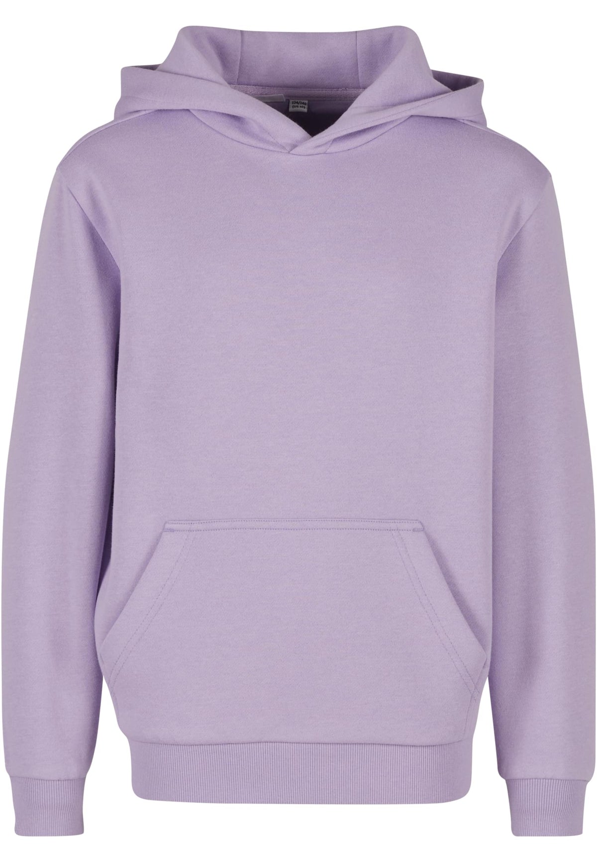 Sweat capuche Fluffy enfant BY315 lilas - vue de face