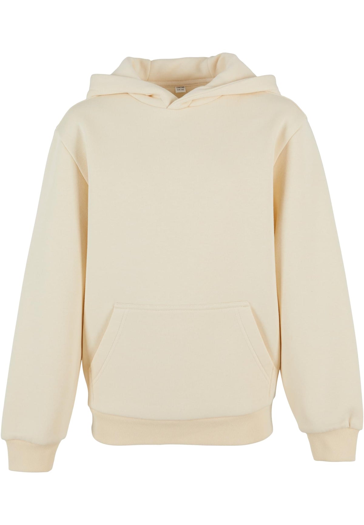 Sweat capuche Fluffy enfant BY315 sable - vue de face