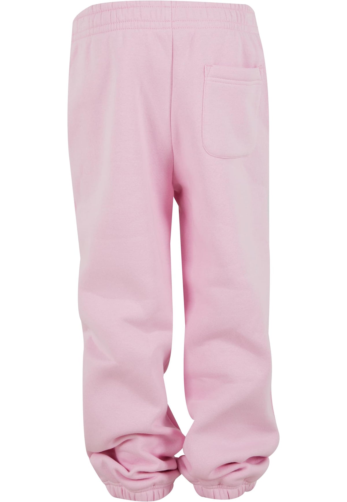Bas de jogging Fluffy enfant BY317 rose poudre - vue de dos