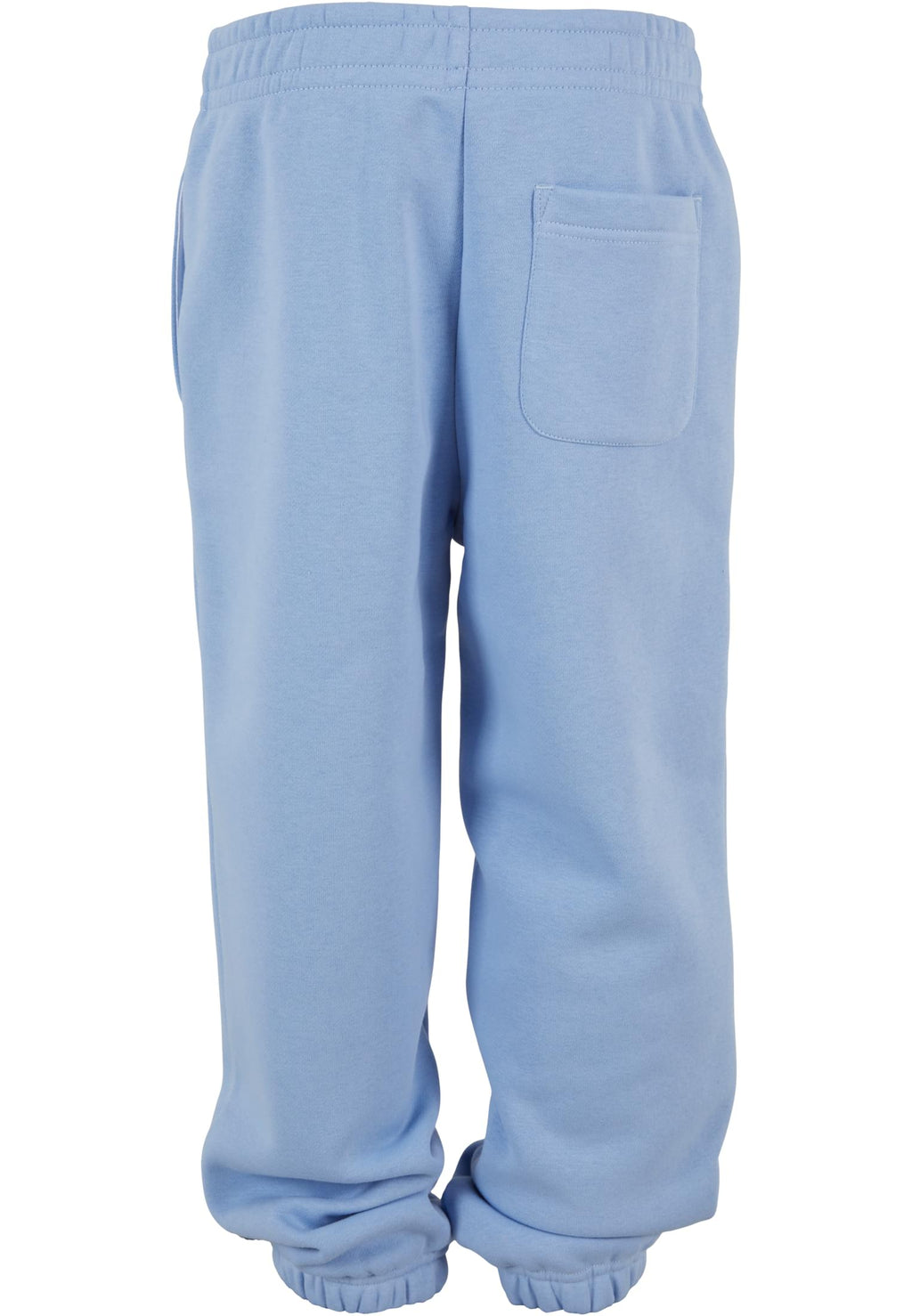 Bas de jogging Fluffy enfant BY317 bleu poudre - vue de dos