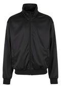 Veste de survetement tricot BY425 noir - vue de face