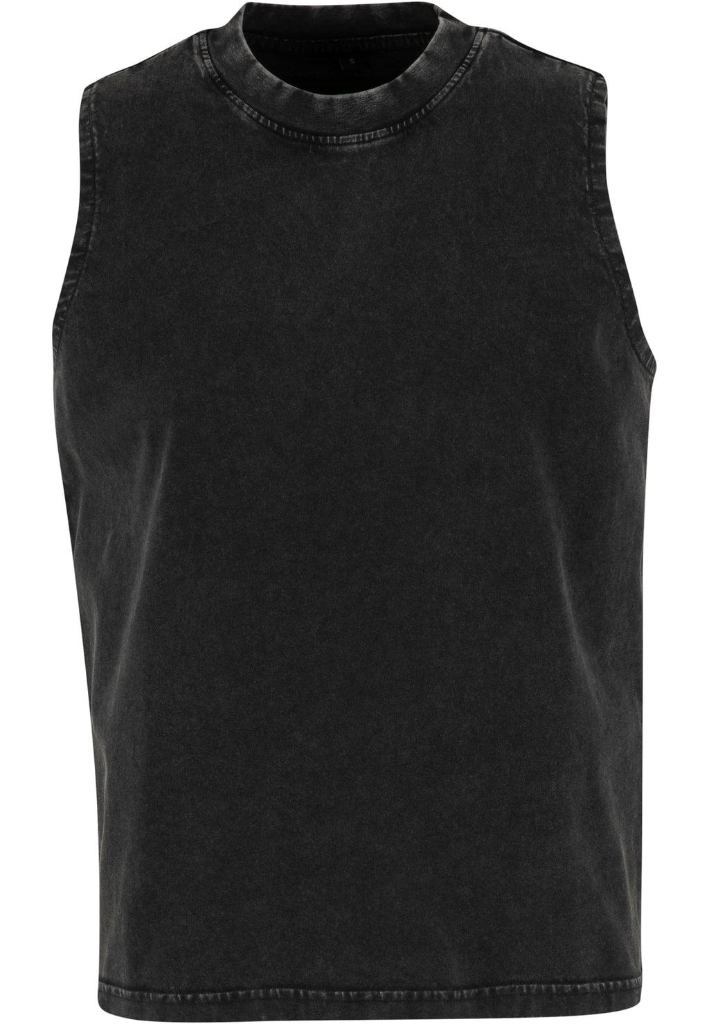 Débardeur femme délavé MF429 noir - vue de face