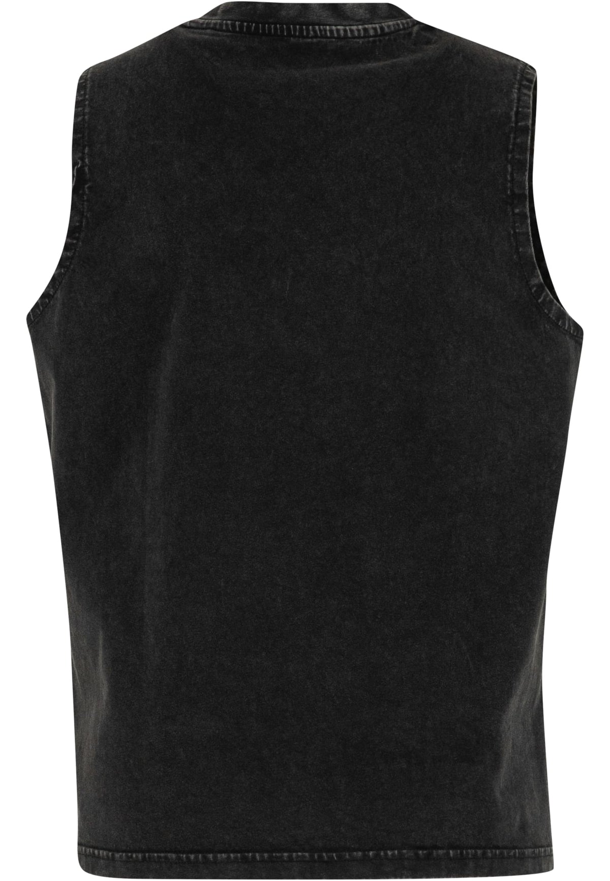 Débardeur femme délavé MF429 noir - vue de dos