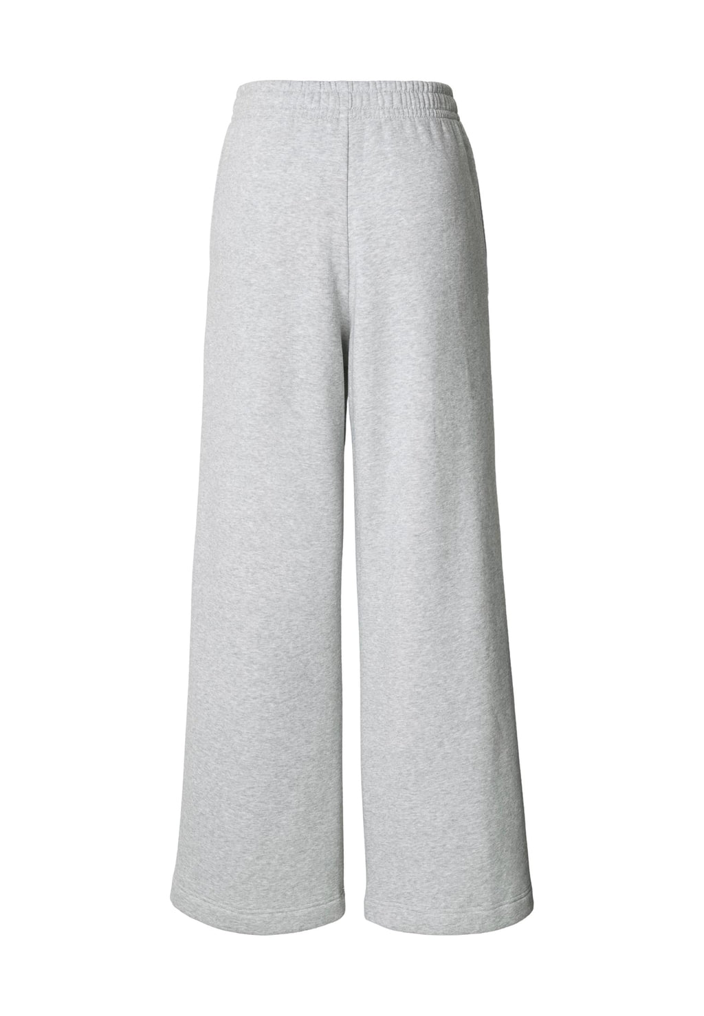 Jogging femme jambe large MF431 gris chiné - vue de dos