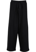 Jogging jambe large BY442 noir - vue de face