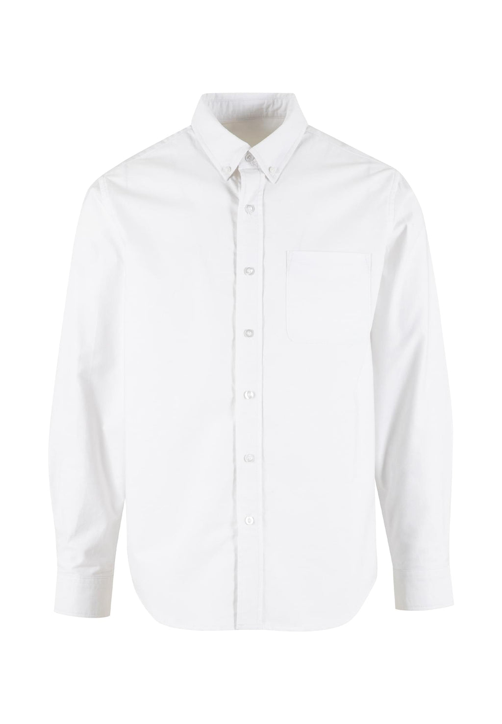 Chemise oxford BY449 blanc - vue de face