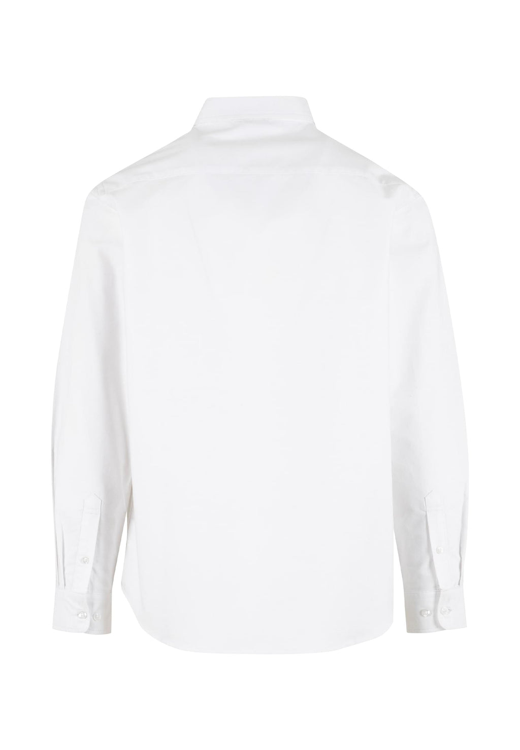 Chemise oxford BY449 blanc - vue de dos