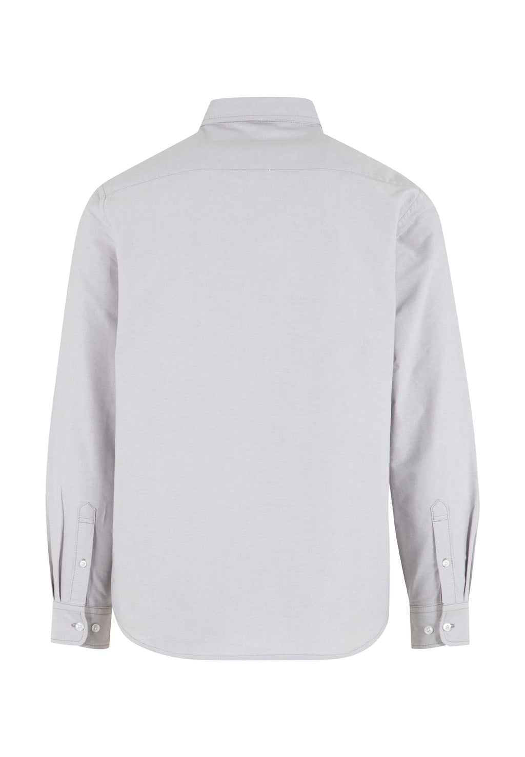 Chemise oxford BY449 gris clair - vue de dos