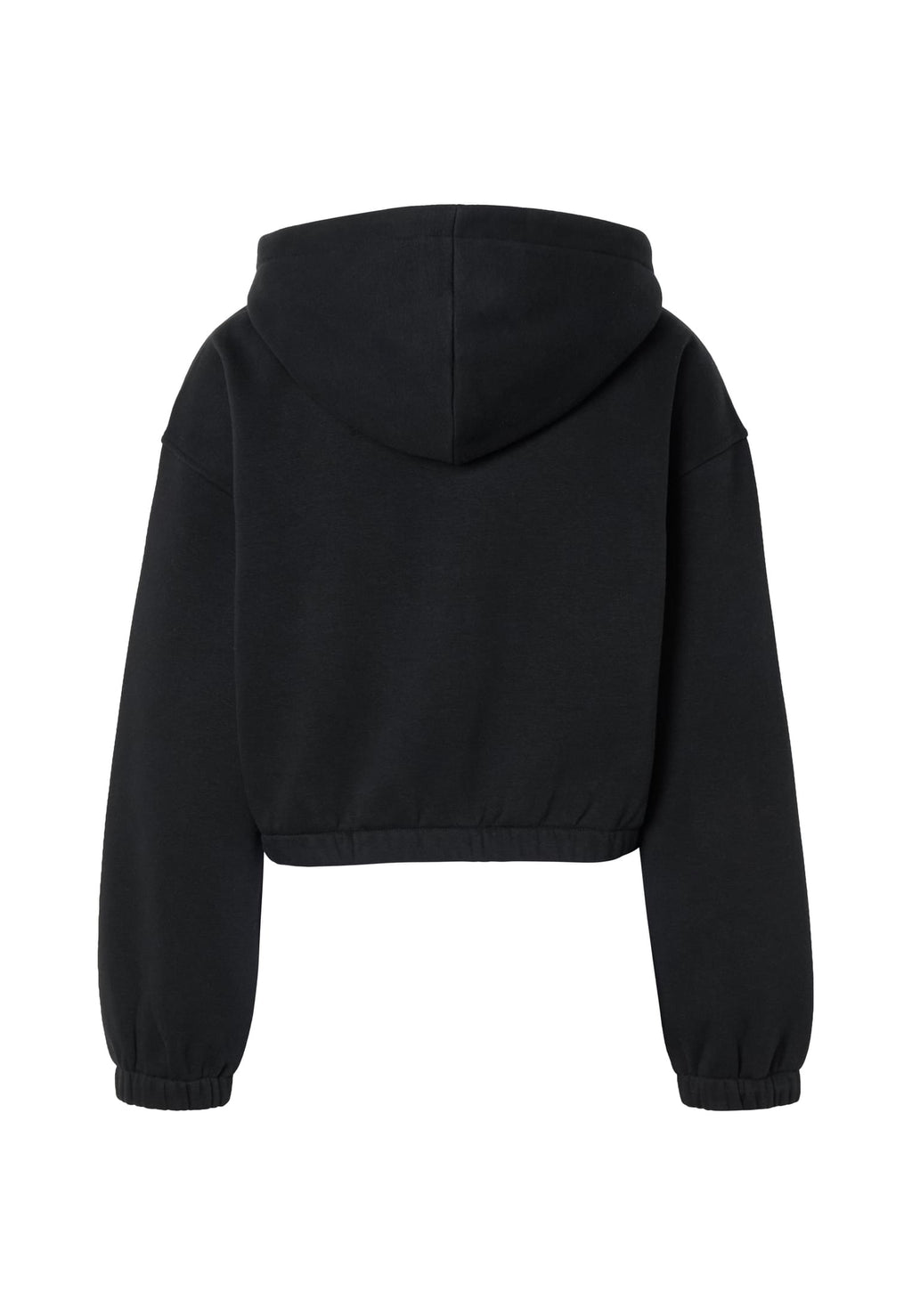 Veste fluffy femme MF471 noir - vue de dos