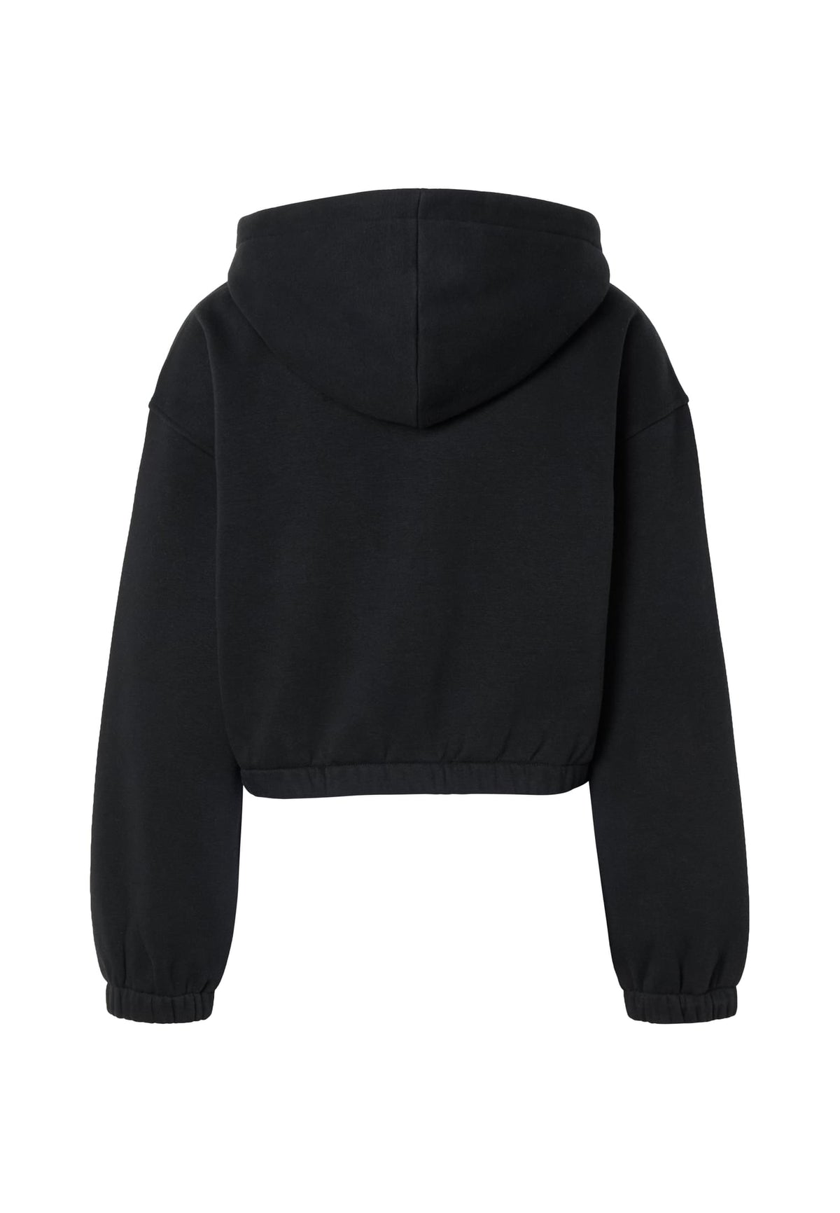 Veste fluffy femme MF471 noir - vue de dos