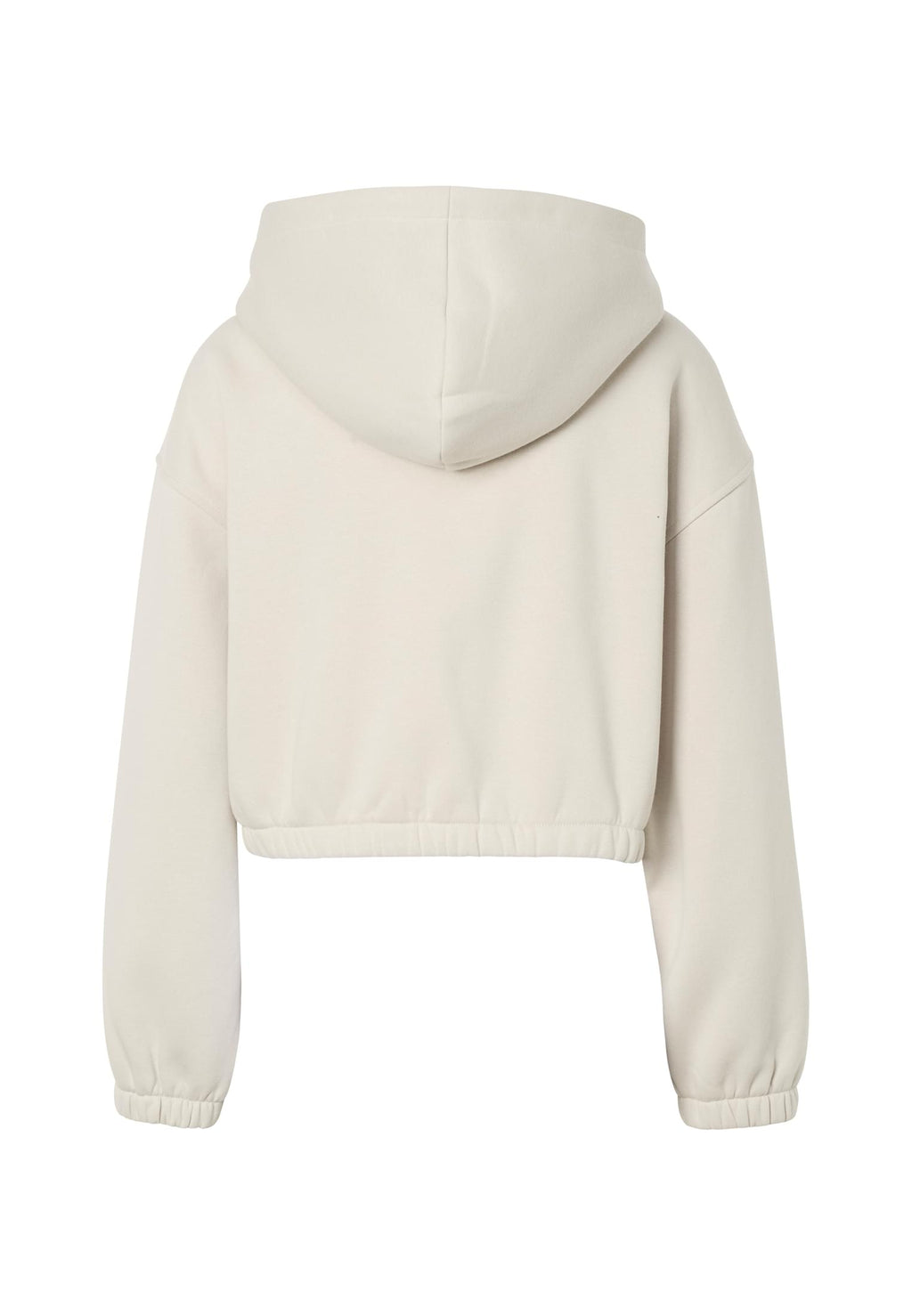 Veste fluffy femme MF471 beige taupe - vue de dos