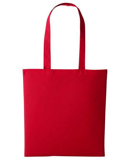 Tote bag RL100 rouge feu - vue de face