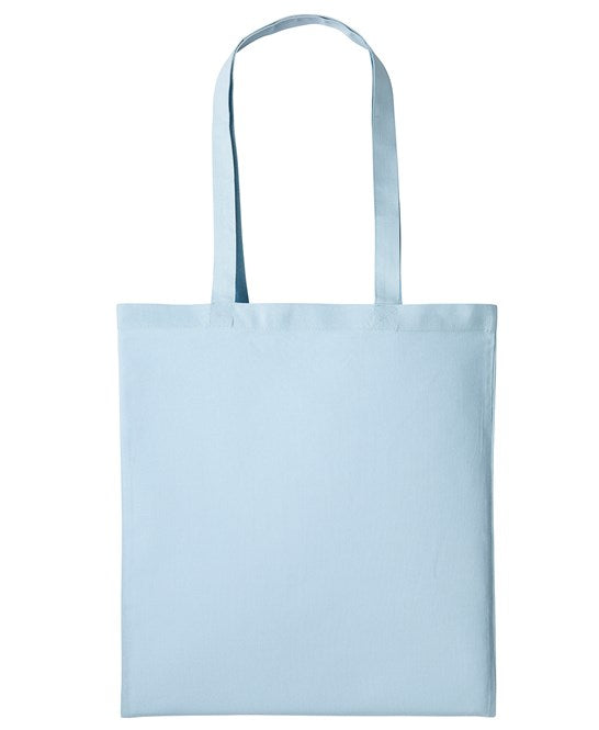 Tote bag RL100 bleu pastel - vue de face